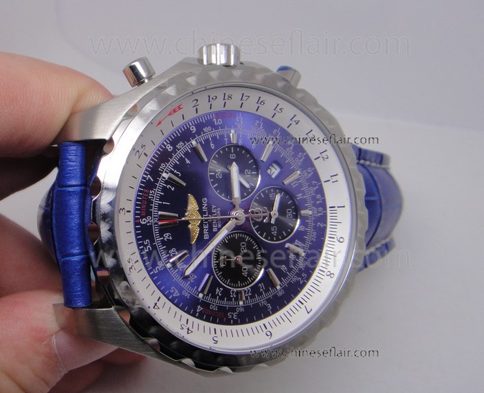 REPLIA BREITLING QUARTZ WATCH BLUE BAND